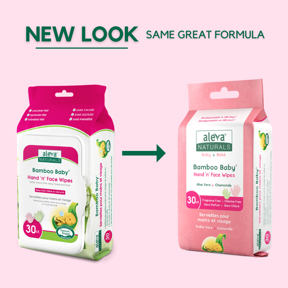 Bamboo Baby Hand 'n' Face Wipes