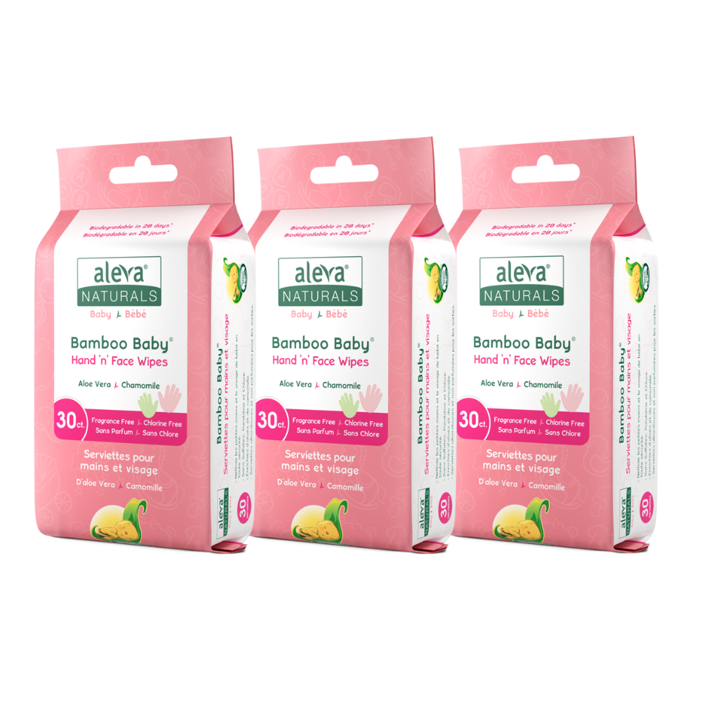 Bamboo Baby Hand 'n' Face Wipes