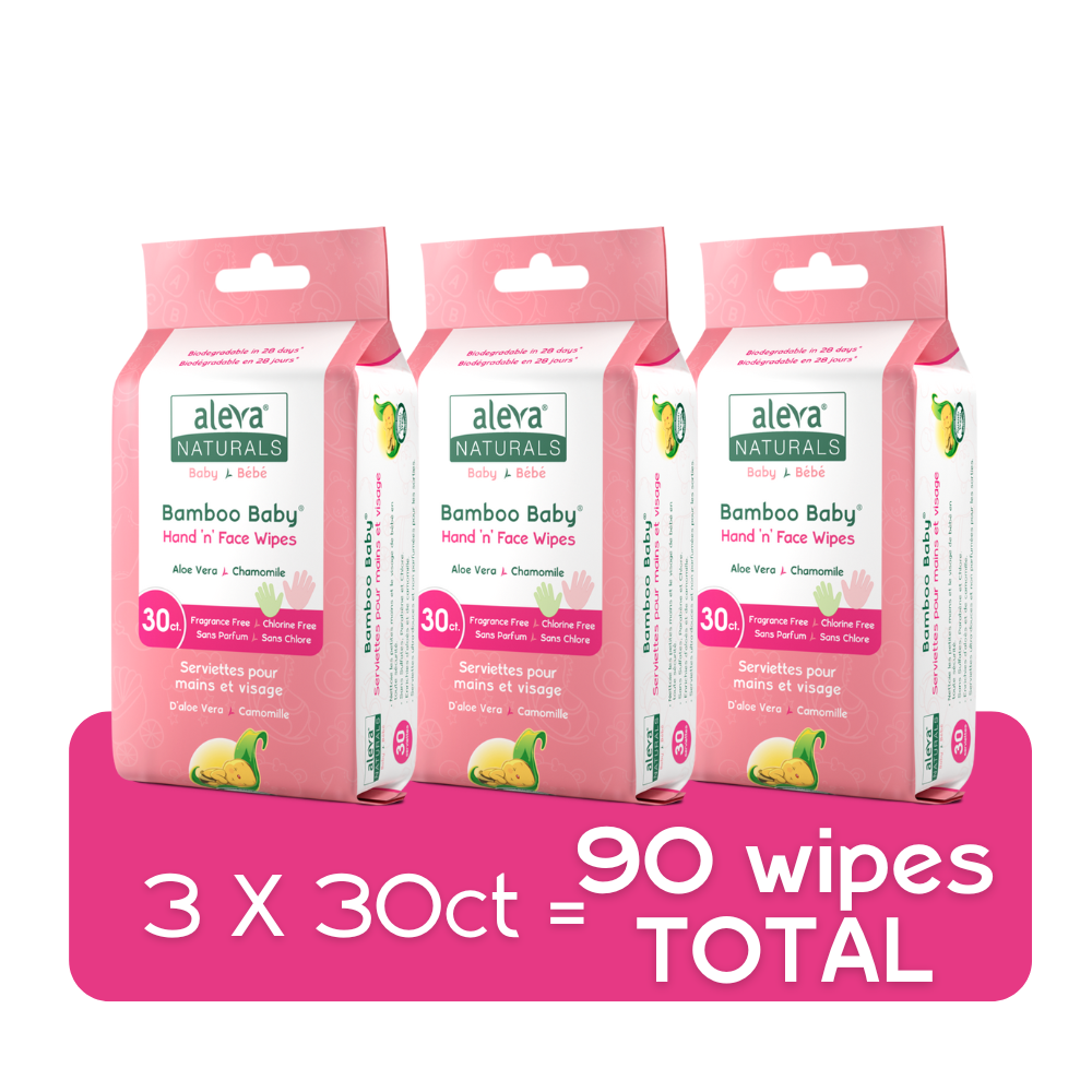 Bamboo Baby Hand 'n' Face Wipes