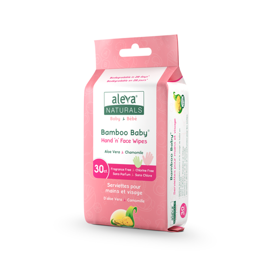 Bamboo Baby Hand 'n' Face Wipes
