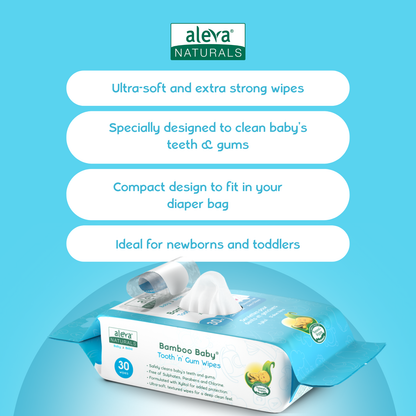 Bamboo Baby On-The-Go Wipes Duo