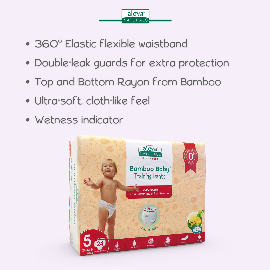 Bamboo Baby Training Pants - Size 5