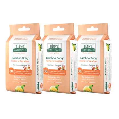 Bamboo Baby Pacifier 'n' Toy Wipes