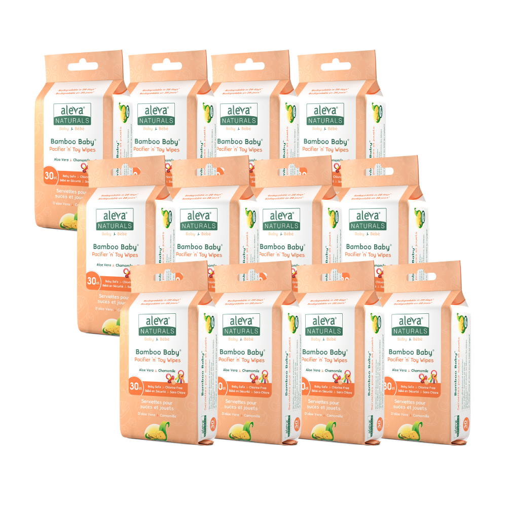 Bamboo Baby Pacifier 'n' Toy Wipes