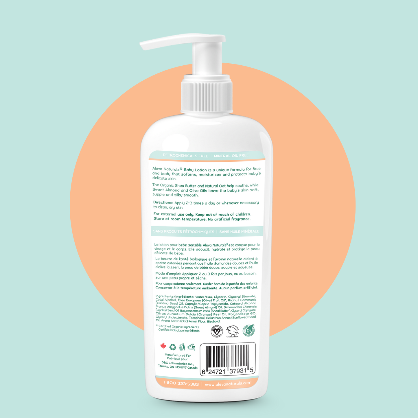 Baby Lotion Face + Body Moisturizer