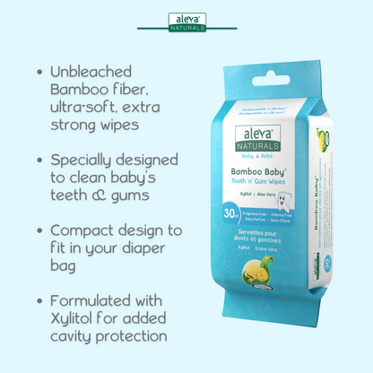Bamboo Baby On-The-Go Wipes Duo