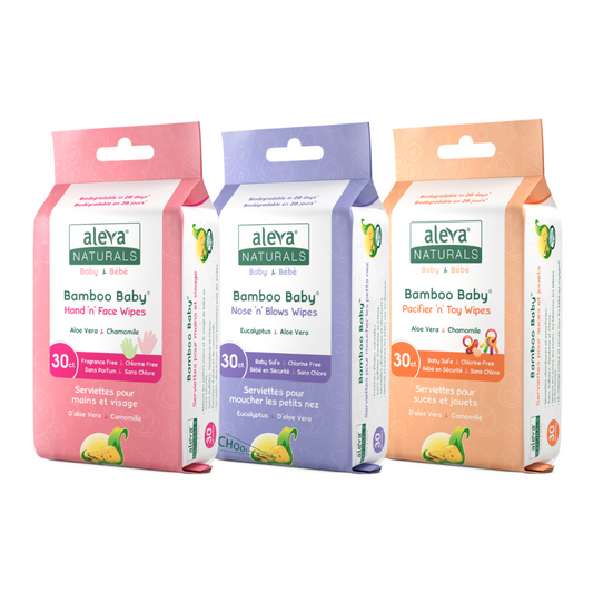 Bamboo Baby Wipes Variety Pack