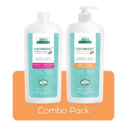 COCOBERRY™ Shampoo + Body Wash & Body Lotion Combo Pack