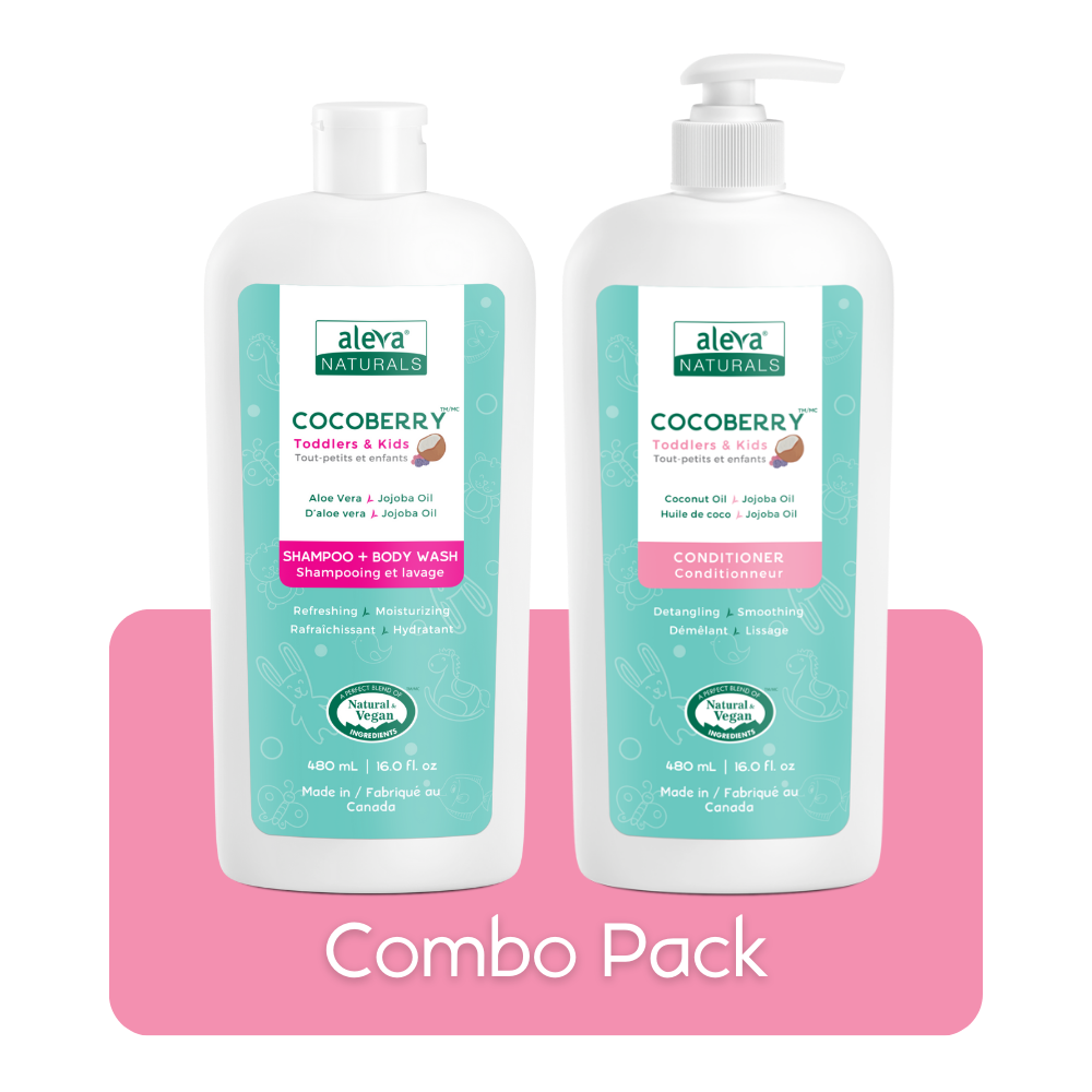 COCOBERRY™ Shampoo + Body Wash & Conditioner Combo Pack