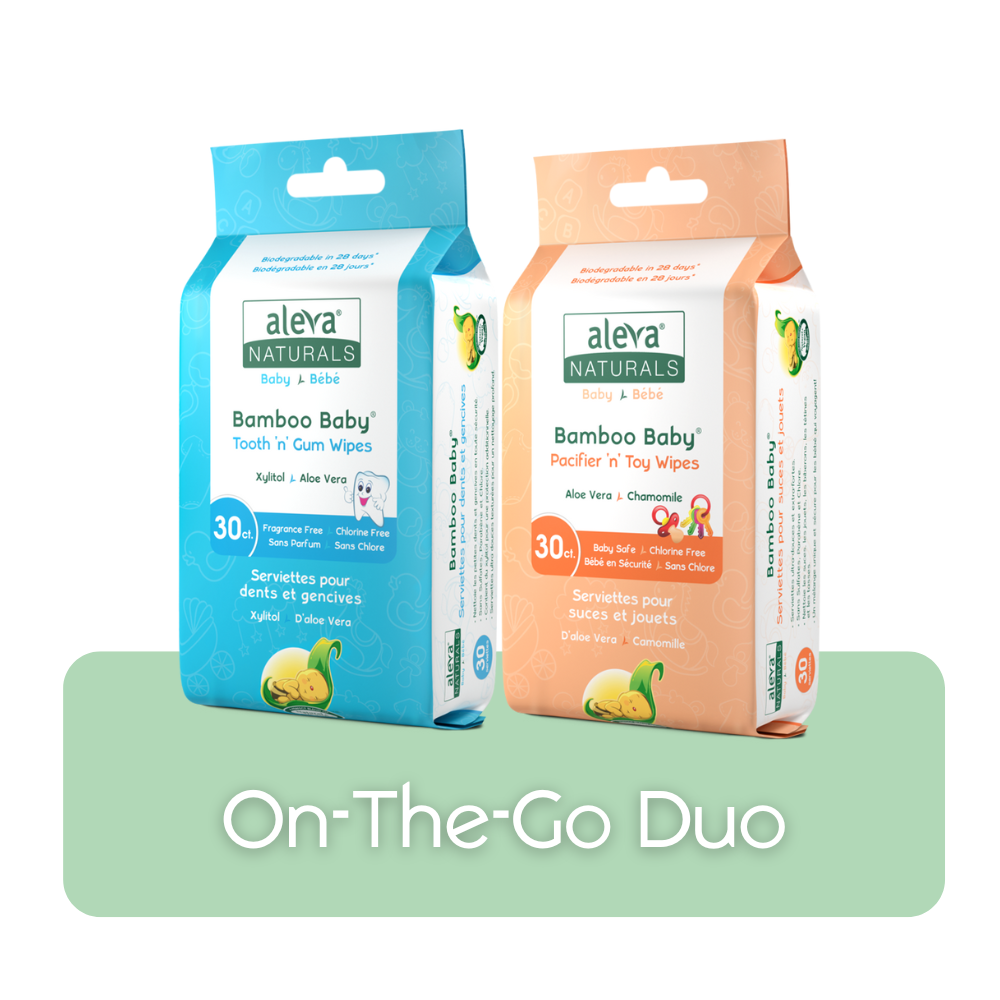 Bamboo Baby On-The-Go Wipes Duo