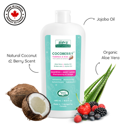 COCOBERRY™ Shampoo + Body Wash & Body Lotion Combo Pack