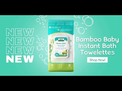 Bamboo Baby Instant Bath Towelettes